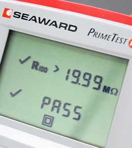 Seaward-Prime-Test-125-EL-Screen